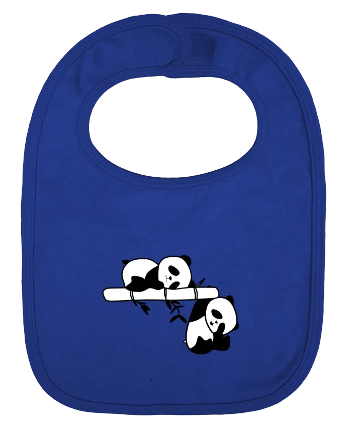Bavoir bébé uni Bébé Panda par Geekshow