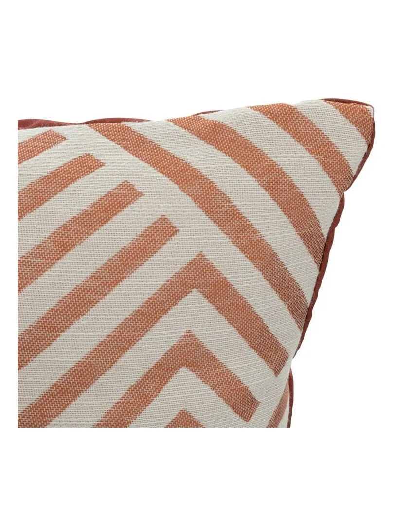 Coussin jacquard GEO 40x40 cm - Orange