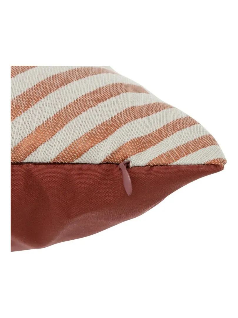 Coussin jacquard GEO 40x40 cm - Orange