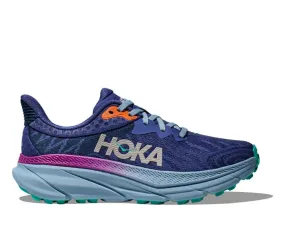 HOKA Challenger 7 Bleue/Vert Femme