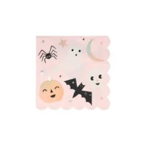 Lot de 4 serviettes Halloween Meri Meri - Le petit Souk