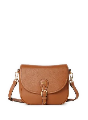 NAT & NIN  Sac besace en cuir Olivia - Marron