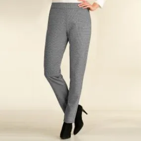 Pantalon en maille jacquard