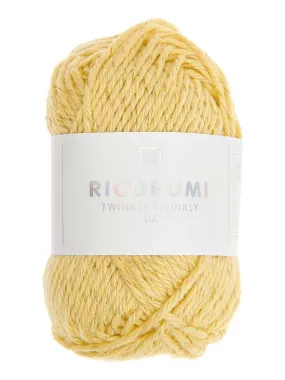 Pelote de coton Ricorumi 25 g - Jaune - N/A