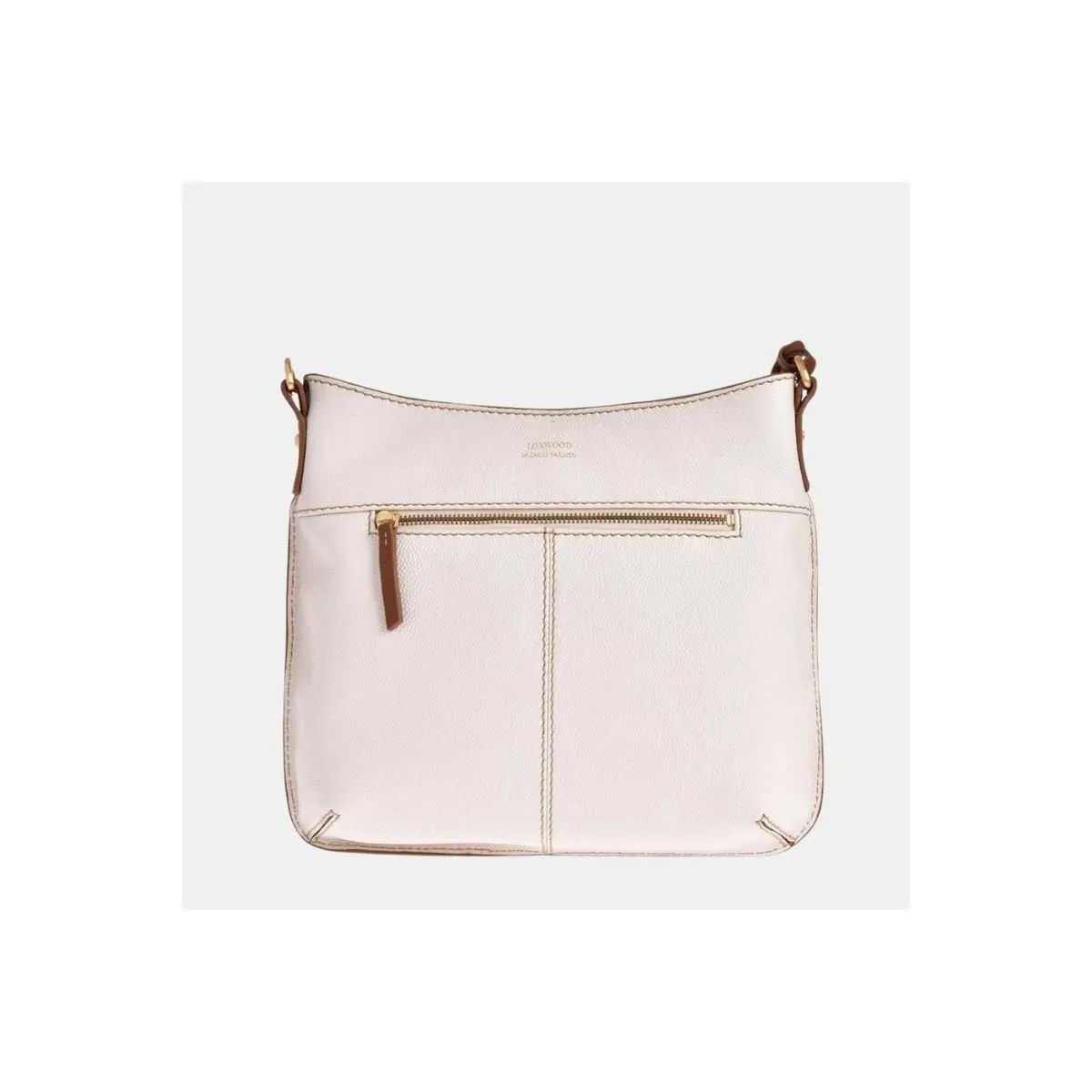 Sac besace en cuir Celia - Pecari