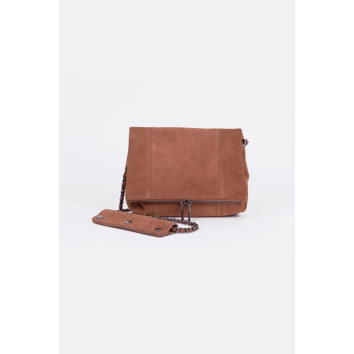 Sac en cuir LETER Molly marron | 3 Suisses