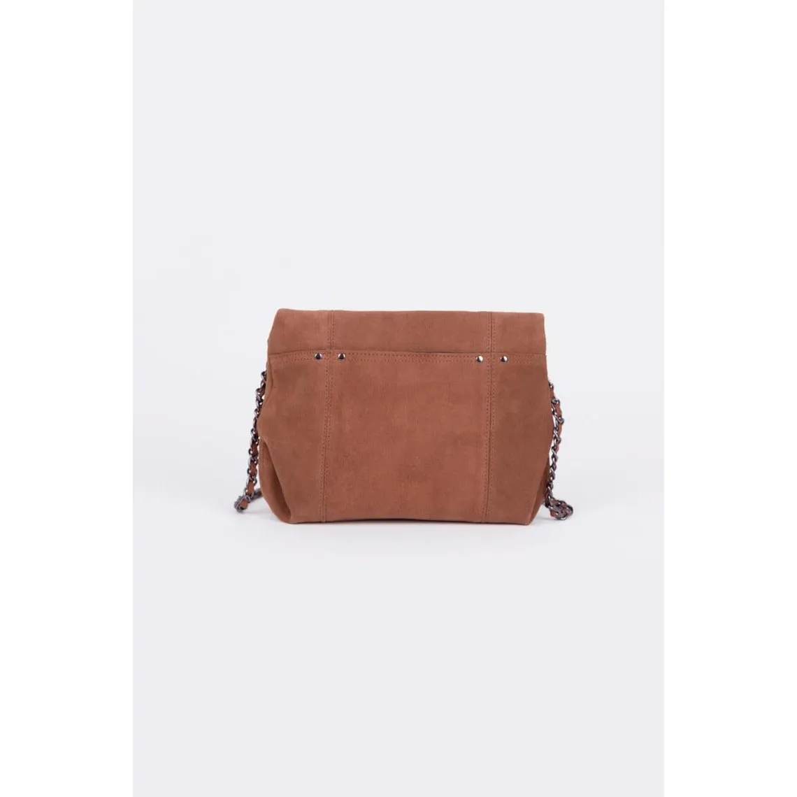 Sac en cuir LETER Molly marron | 3 Suisses