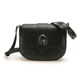 Sac Porte Travers Arthur & Aston Suzanne Noir en cuir | 3 Suisses