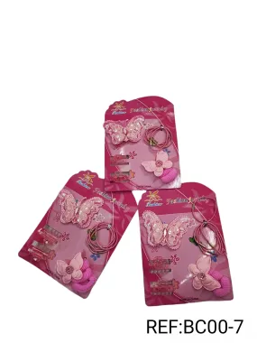 Serre-tête barrettes chouchou enfant (x12)