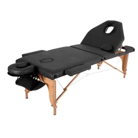 Table de massage pliante en Bois Letti JOLETI - Bleu ou Noir