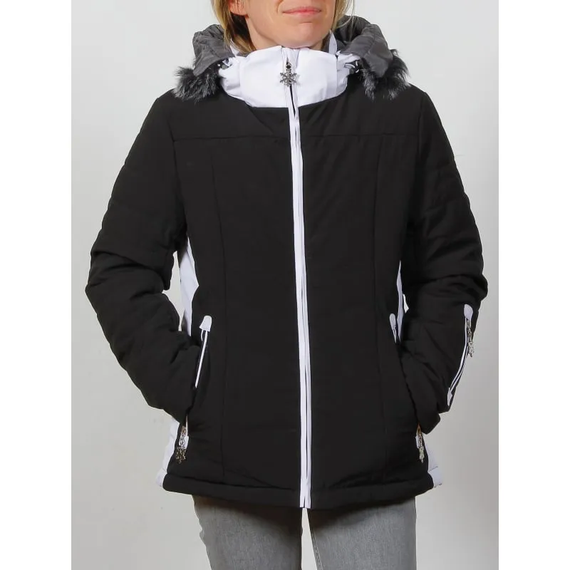 Veste de ski montana noir femme - Angele Sportswear | wimod